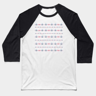 Temple Love Lines Baseball T-Shirt